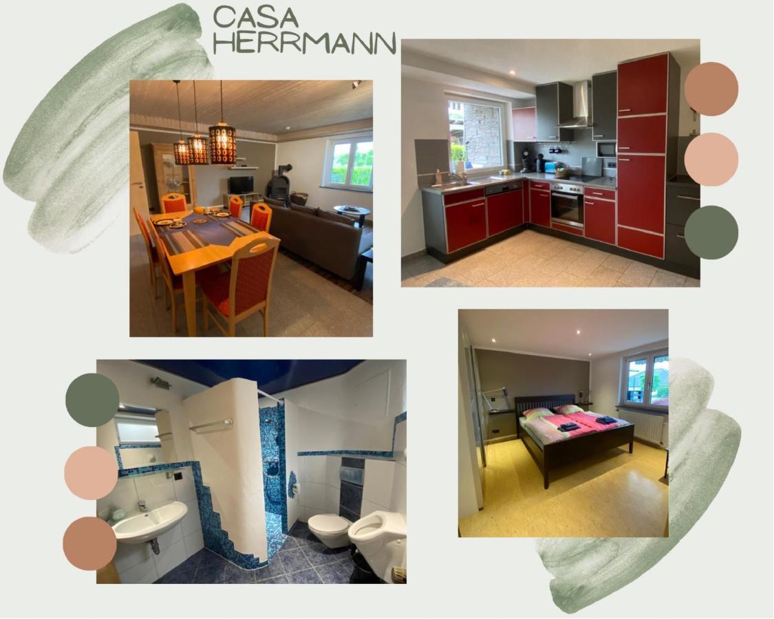 Ferienwohnung Casa Herrmann Losheim am See Eksteriør bilde